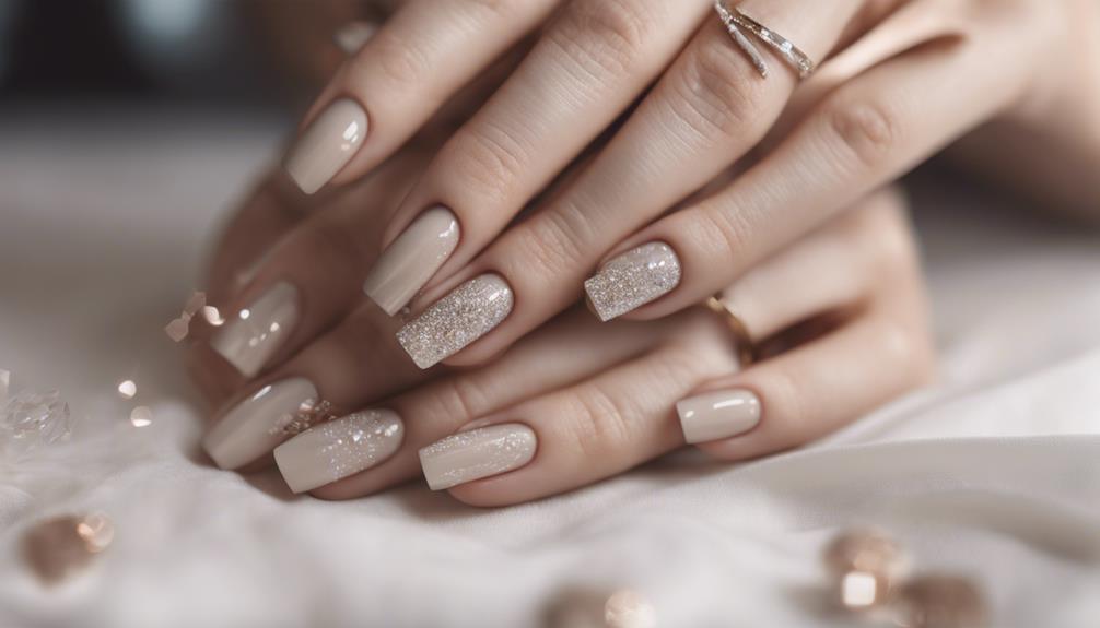 bedazzled nails with simplicity
