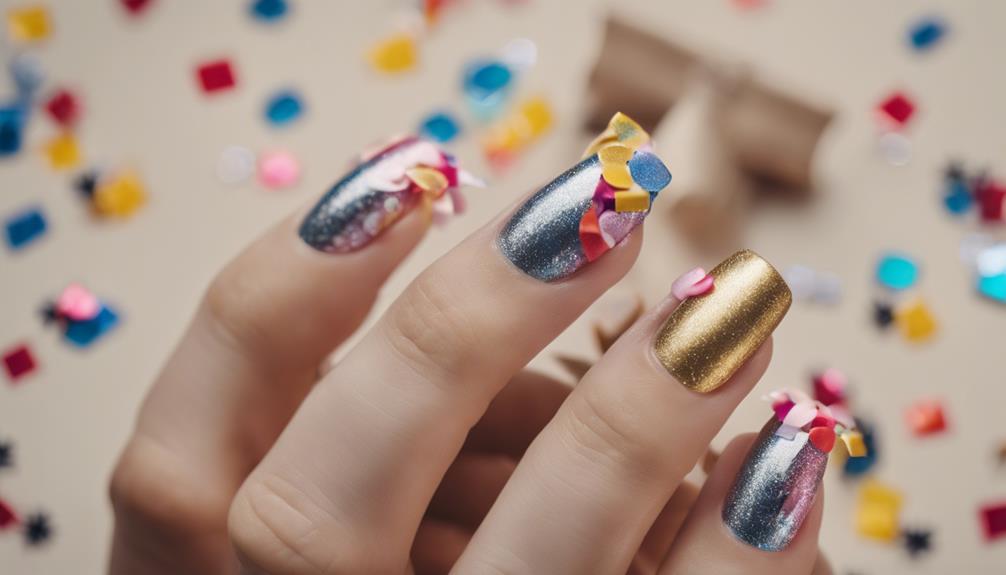 bold manicure draws attention