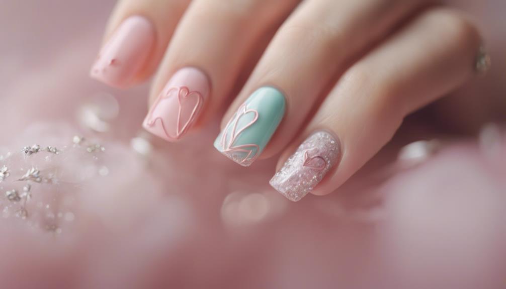 captivating heart themed artistry