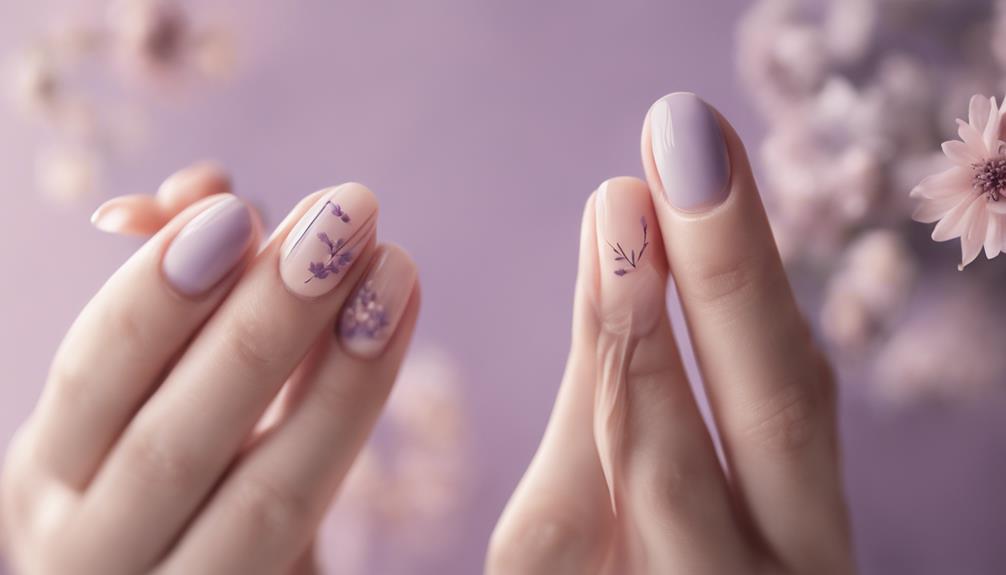 chic french manicure style