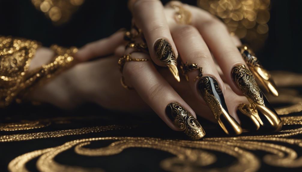chic nail art design