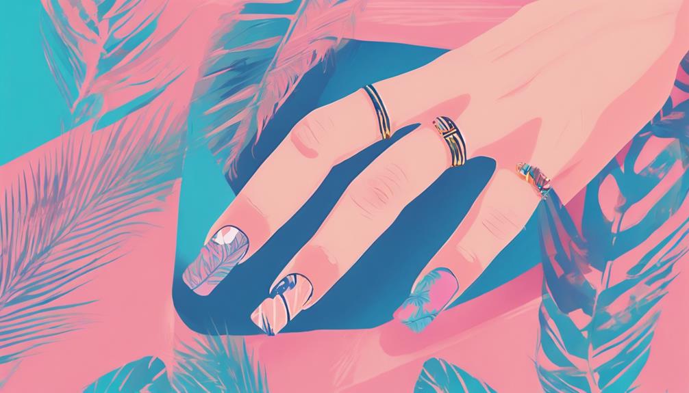 coffin nail summer inspiration