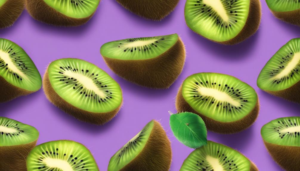 colorful kiwi nail design