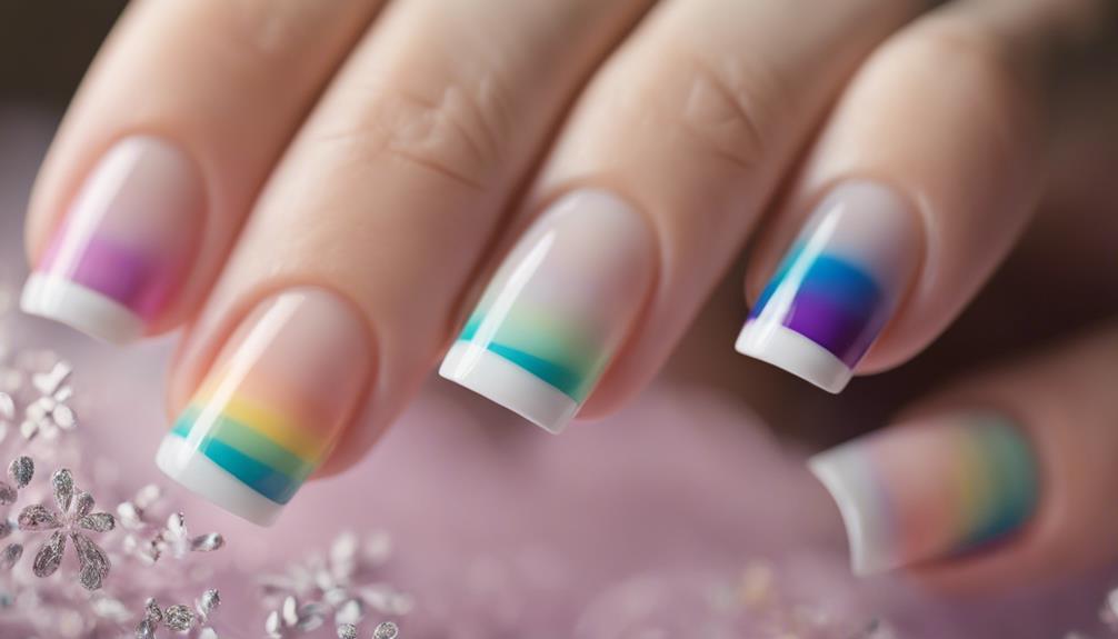 colorful manicure style trend