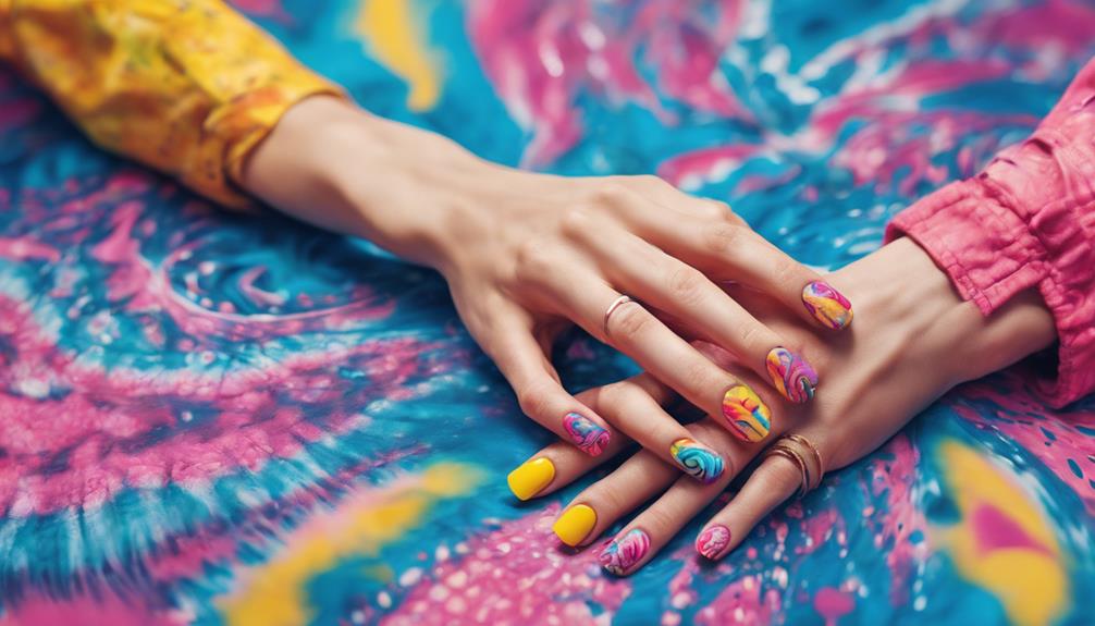 colorful nail art trend