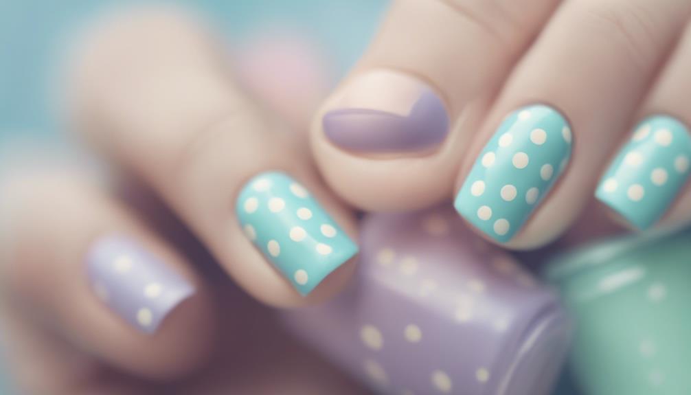 colorful whimsical dotted pattern