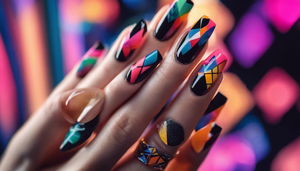 creative and eye catching nails