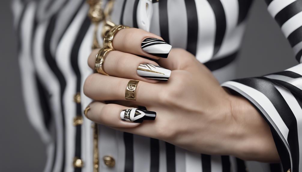 creative and opulent nail designs