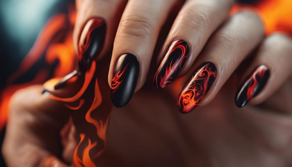 creative nail design idea