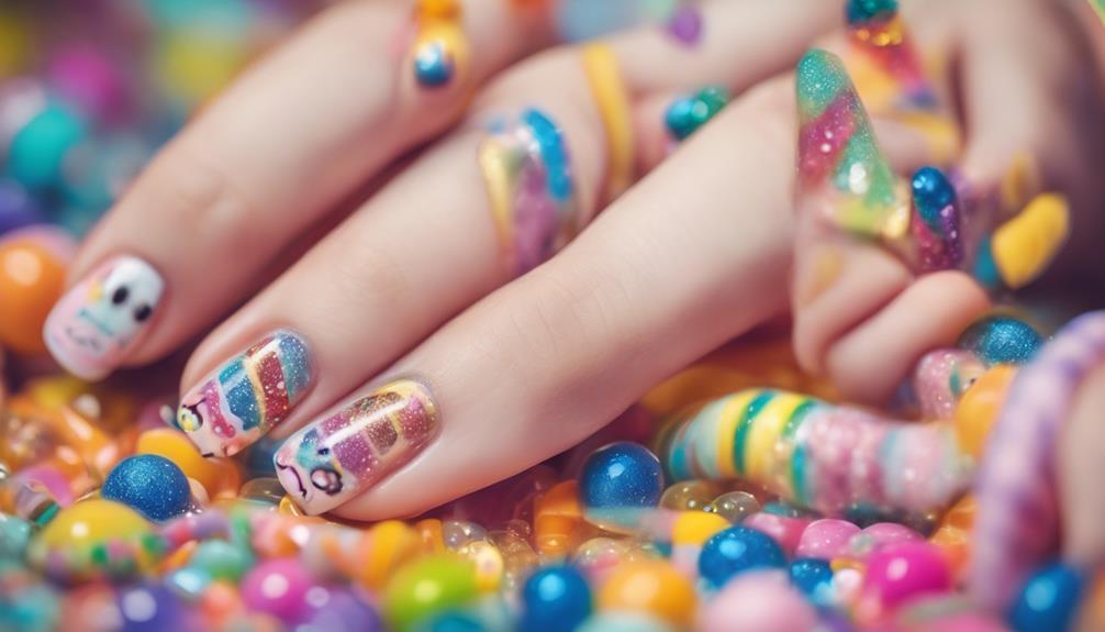 creative nail designs for tweens