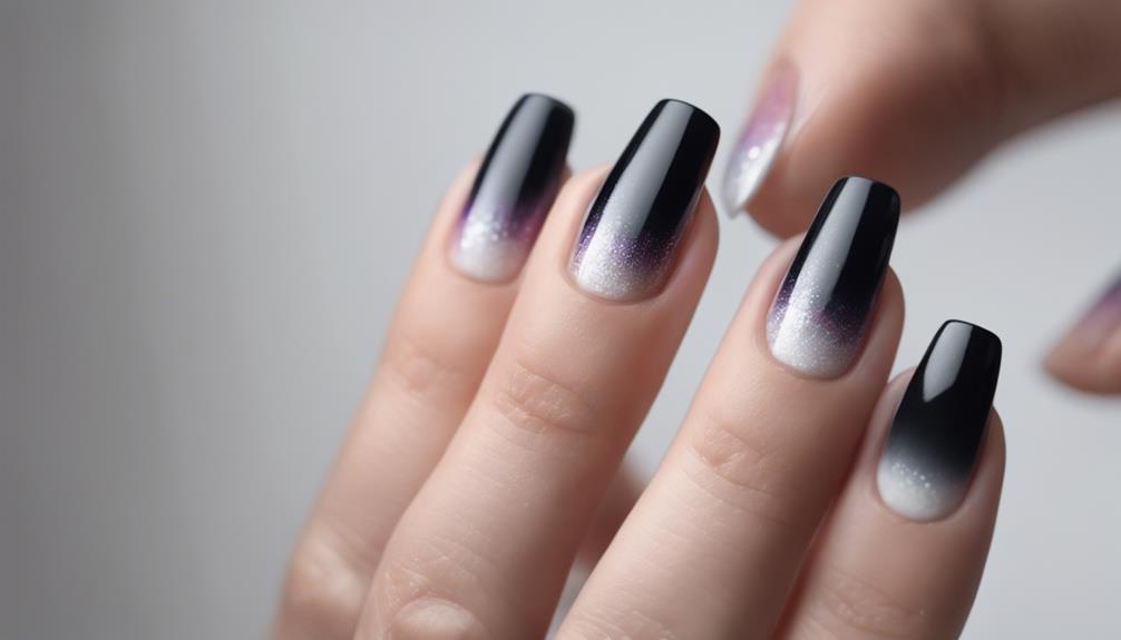 creative ombre nail art