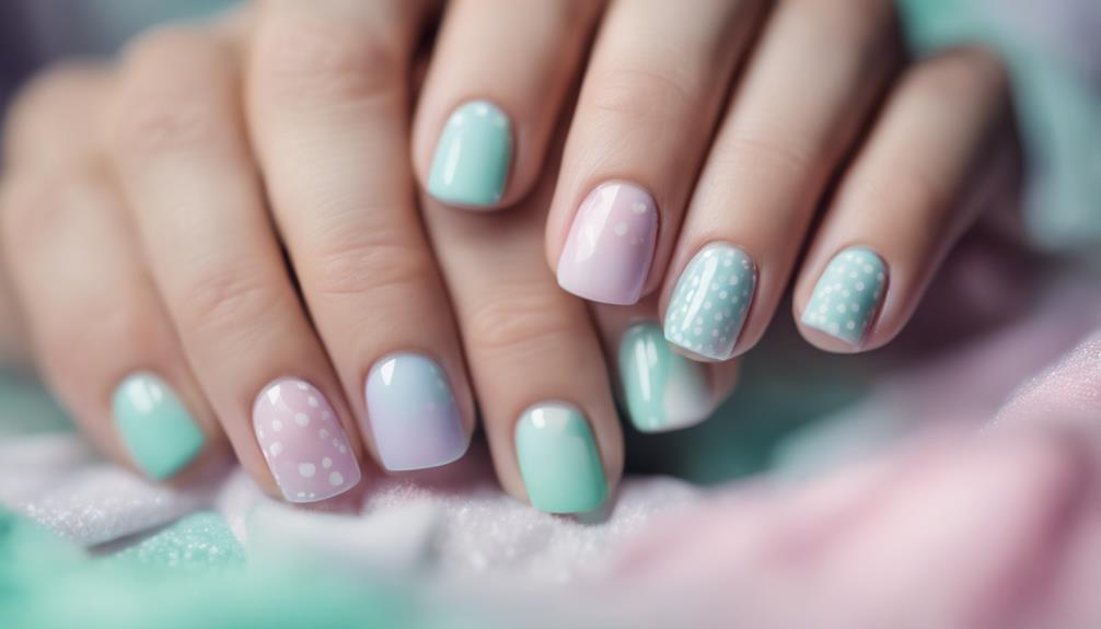 creative pastel color scheme