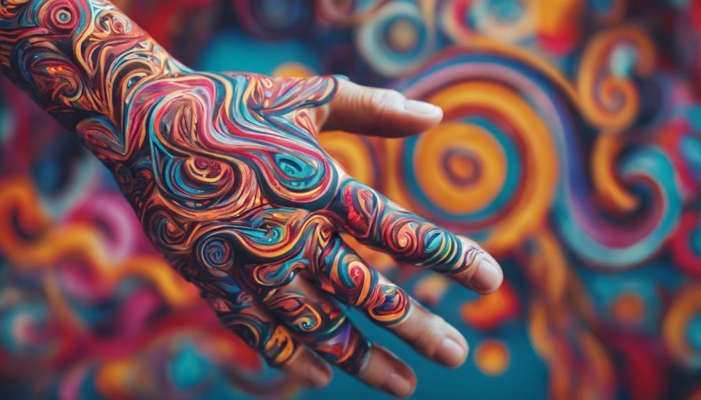 creative patterned art forms