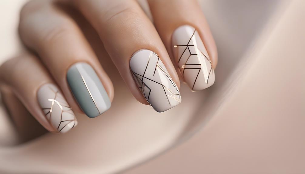 creative simple nail designs