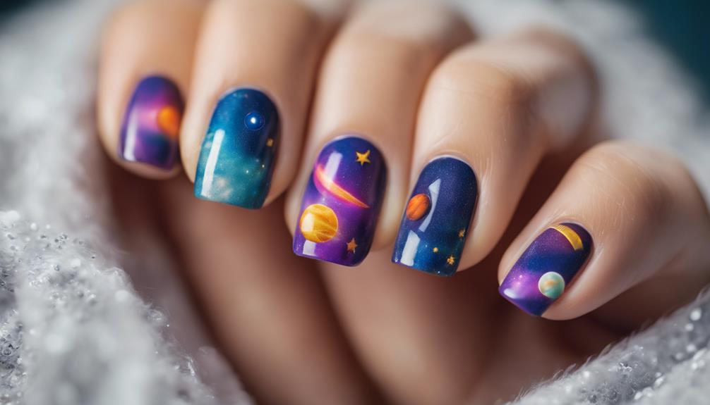 creative summer nail art