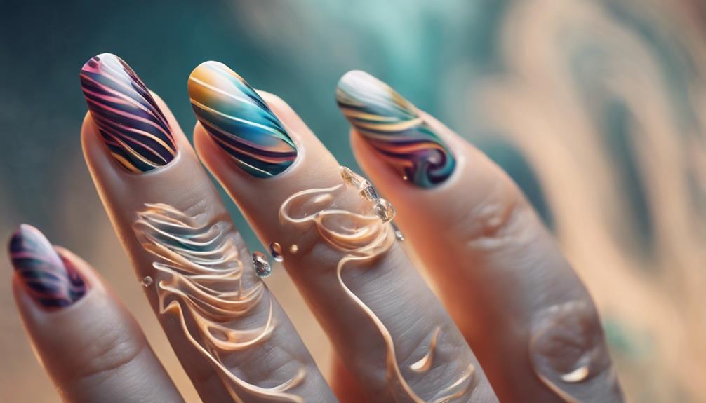creative watercolor art piece