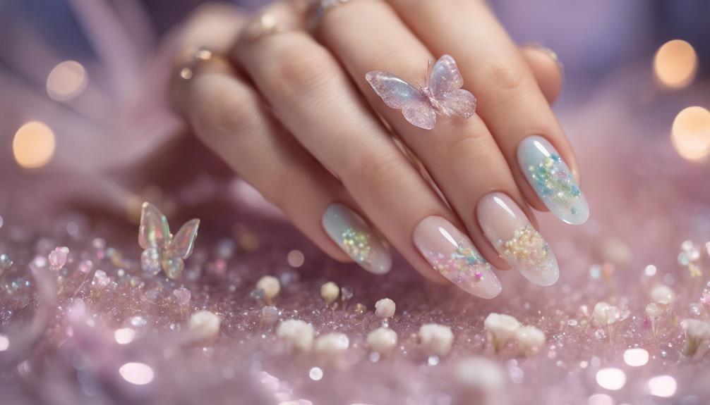 delicate and magical nails