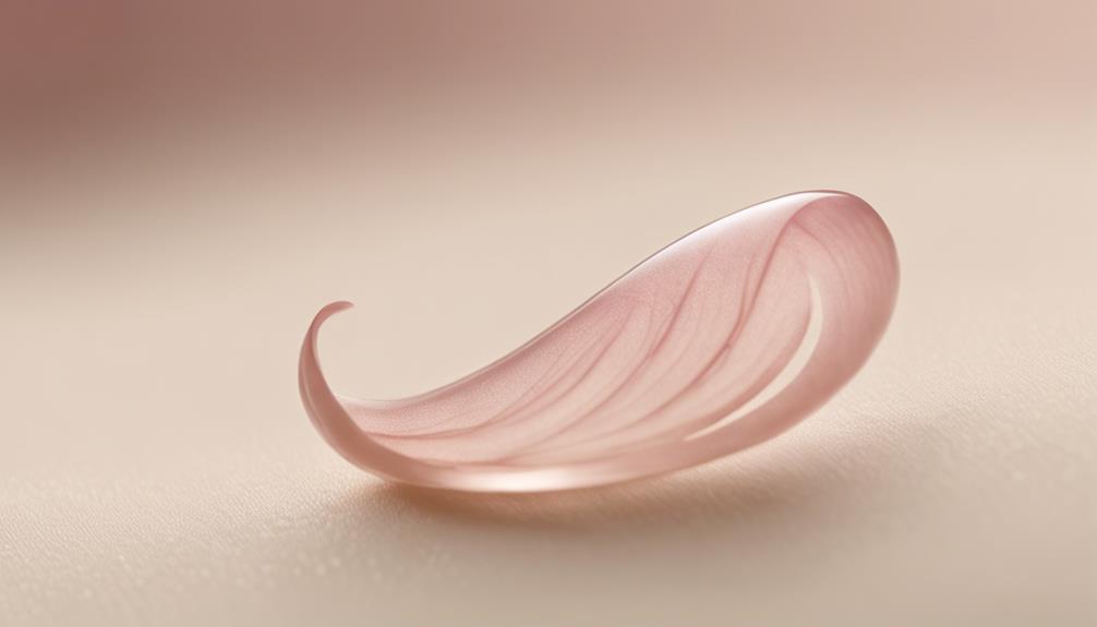 delicate floral nail design