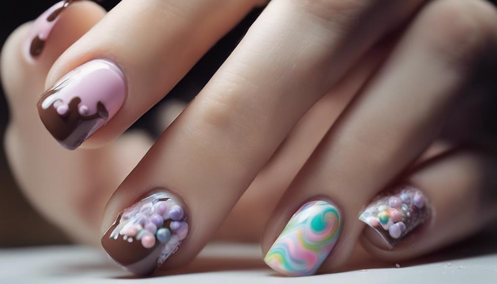 deliciously painted manicure choice