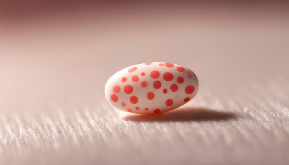 detailed coral nail art