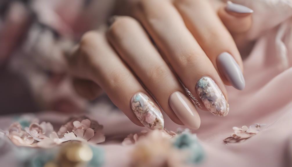 elegant almond nail designs