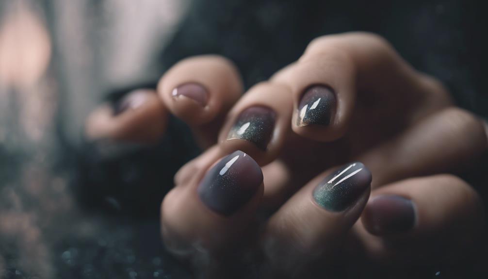 elegant and edgy nails