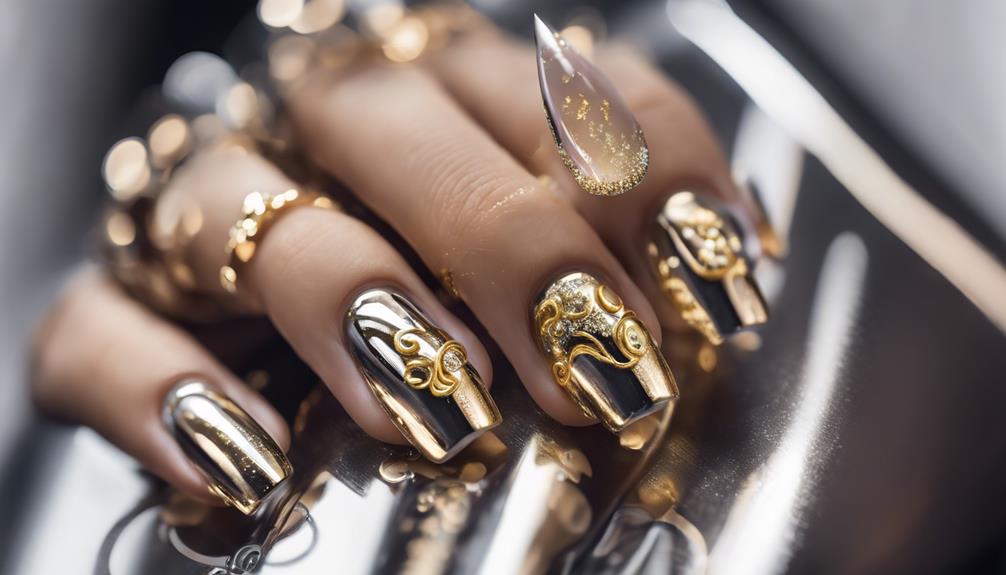 elegant and trendy manicures