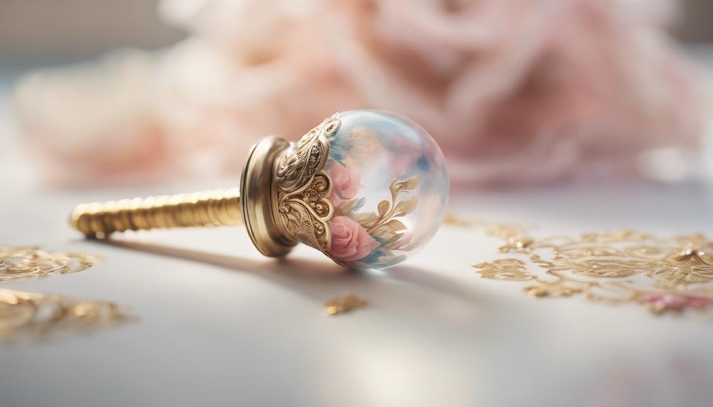 elegant manicure with flair