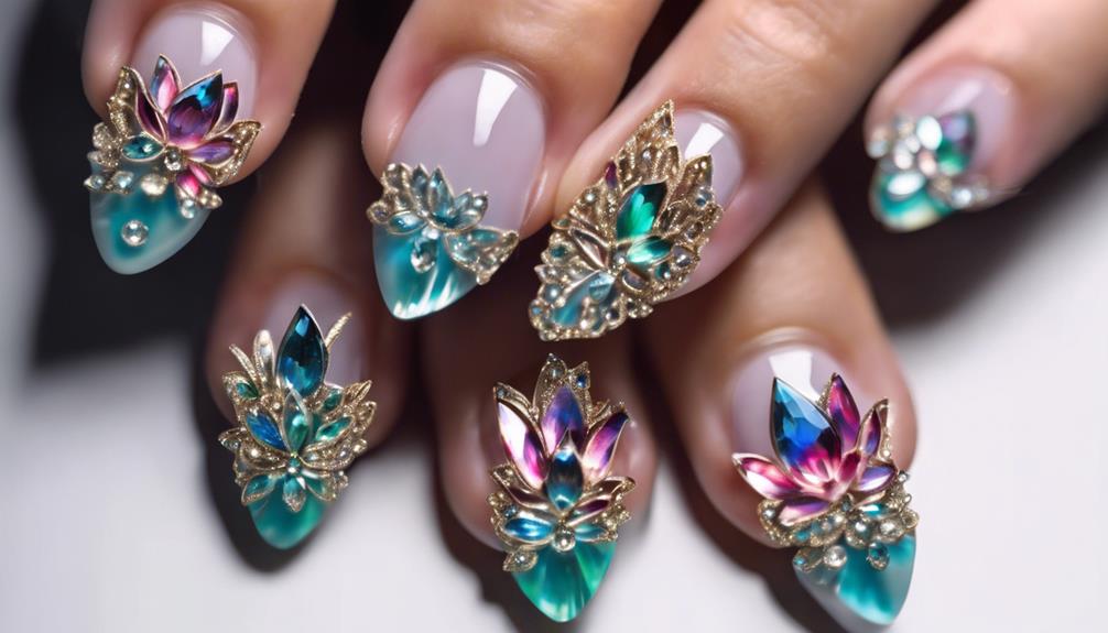 elegant nail art design