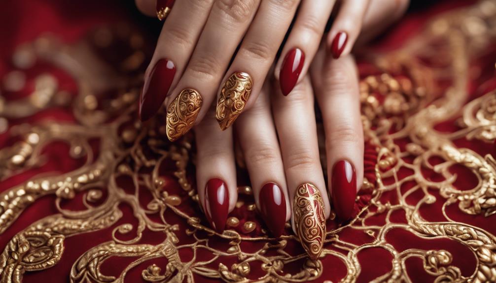 elegant nail design choice