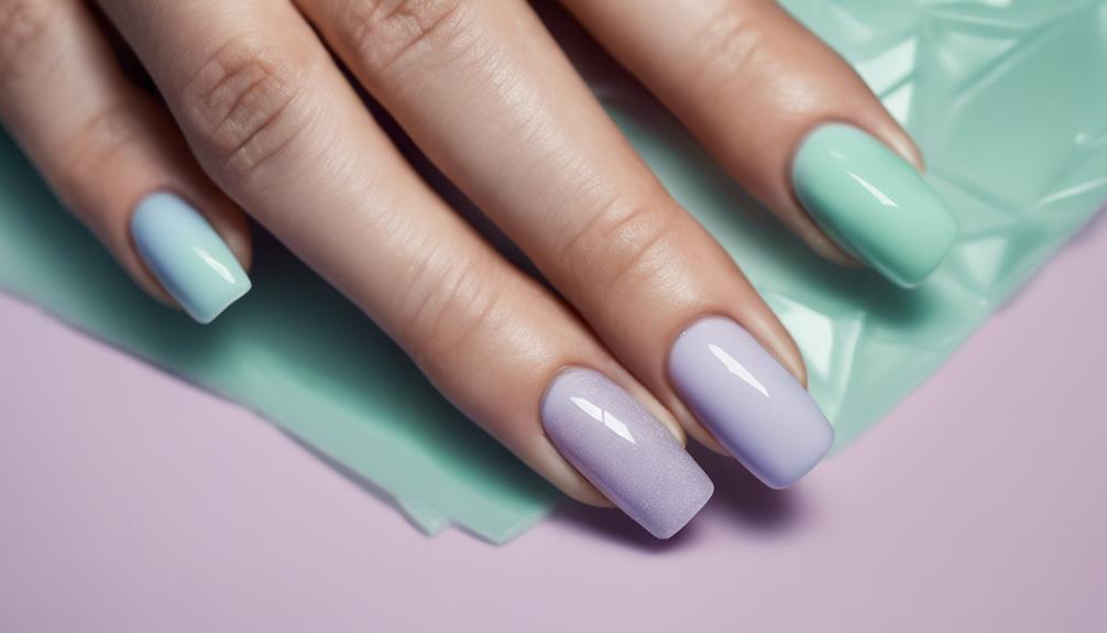 elegant pastel color palette