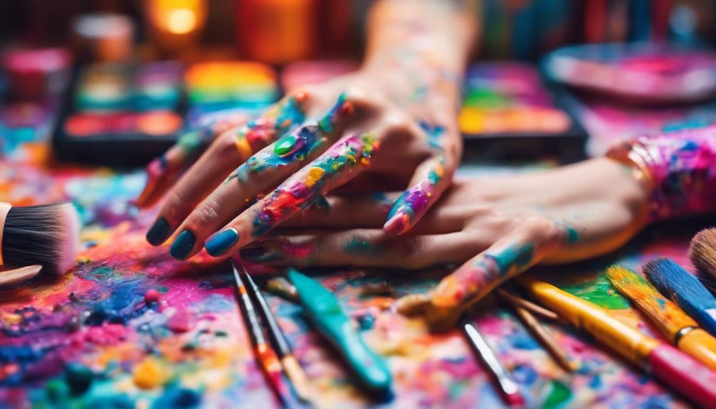 expressing creativity through nails
