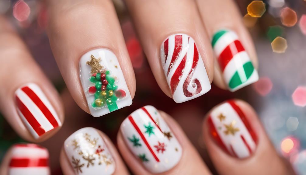 festive designs for nails