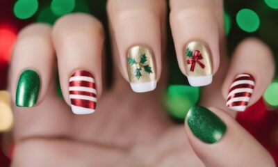 festive holiday nail designs