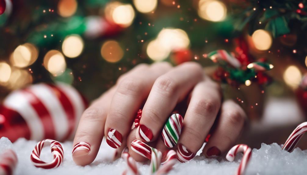 festive holiday nail designs