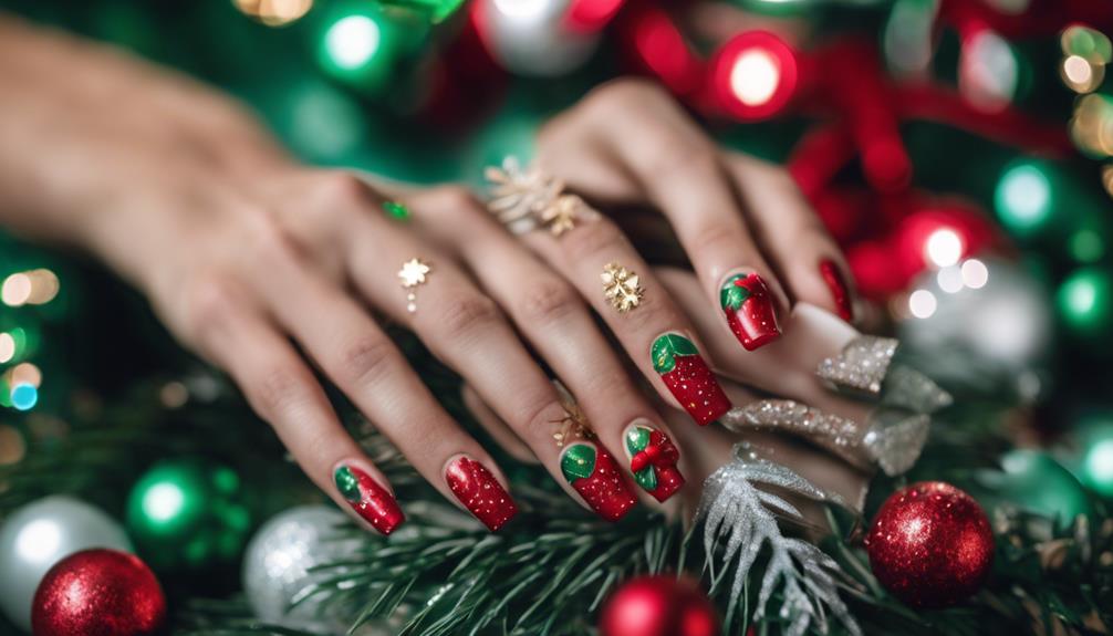 festive holiday sticker collection