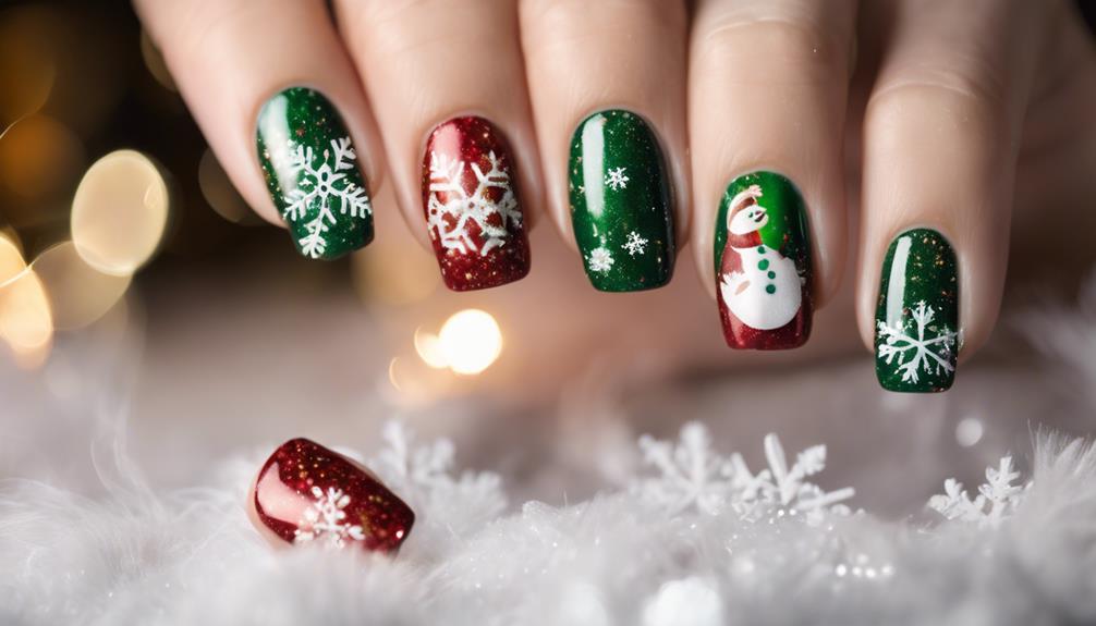 festive nail art designs