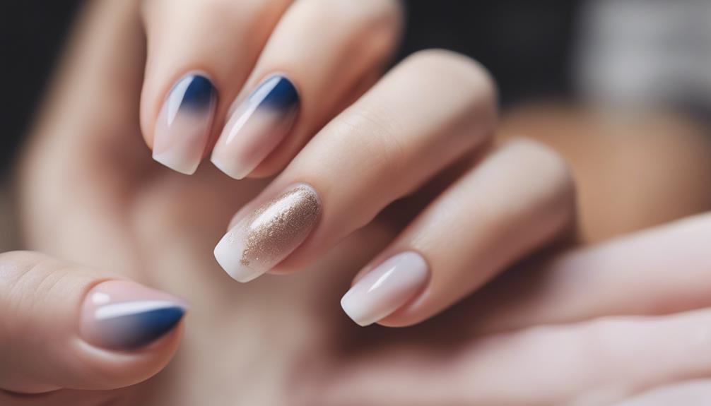 french tip nail designs