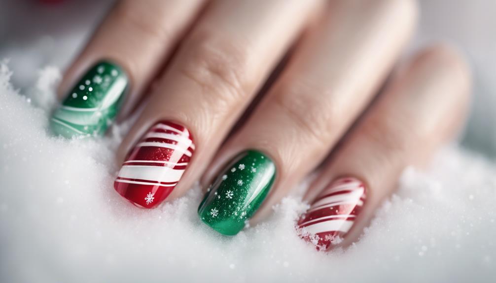 french tip nail designs