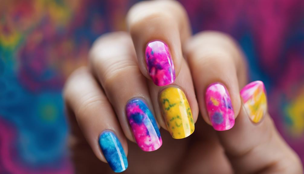 funky nail art trend