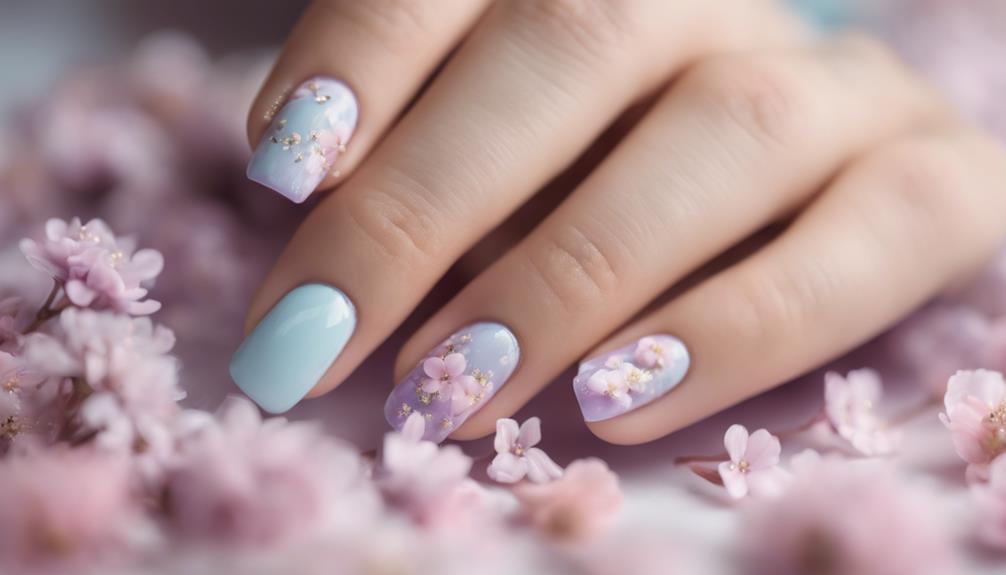 gentle blossoms in bloom