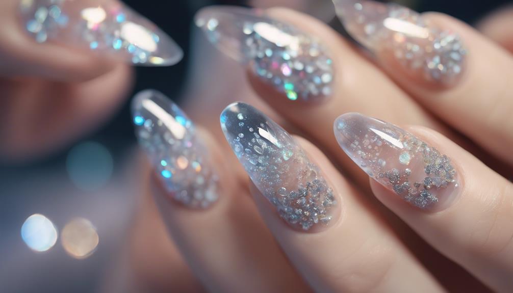 gentle light and shimmer