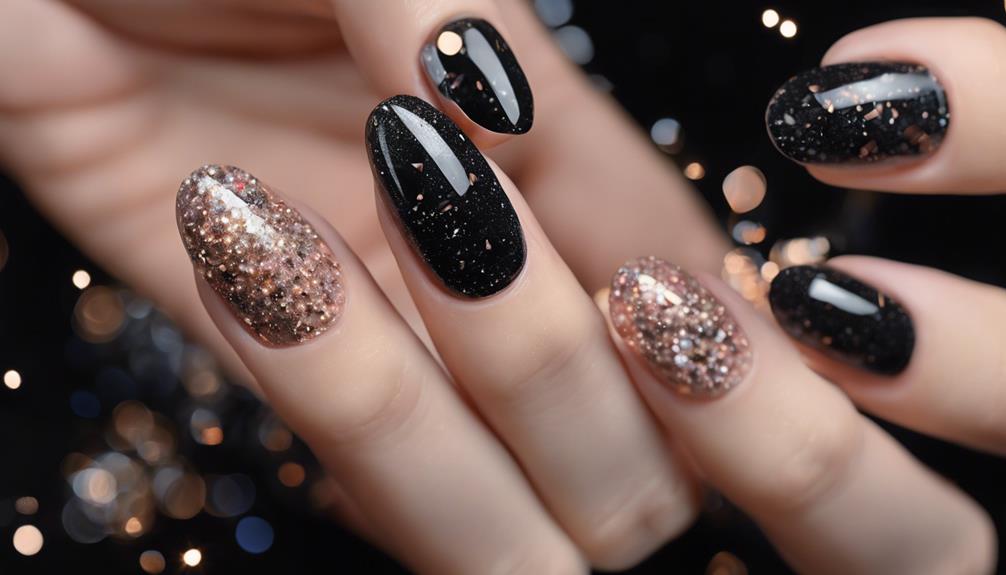 glamorous glittery fashion details
