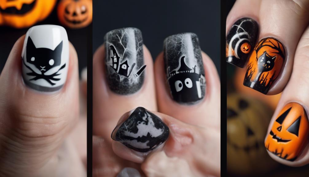 halloween nail art ideas