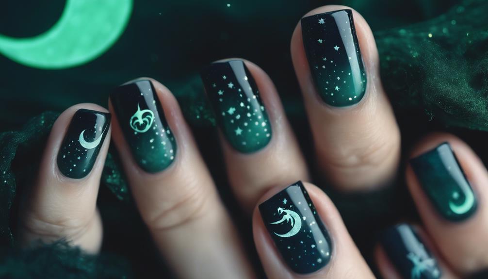 halloween nail art inspiration