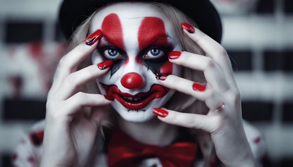 horror themed nail design trend