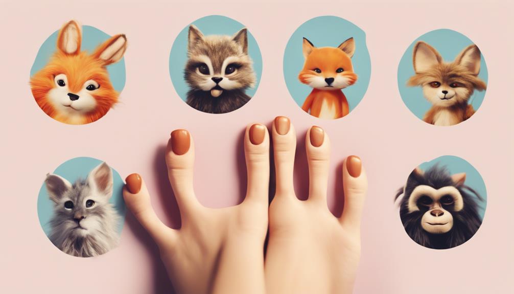 illustrated animals in book