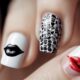 kiss nail art ideas