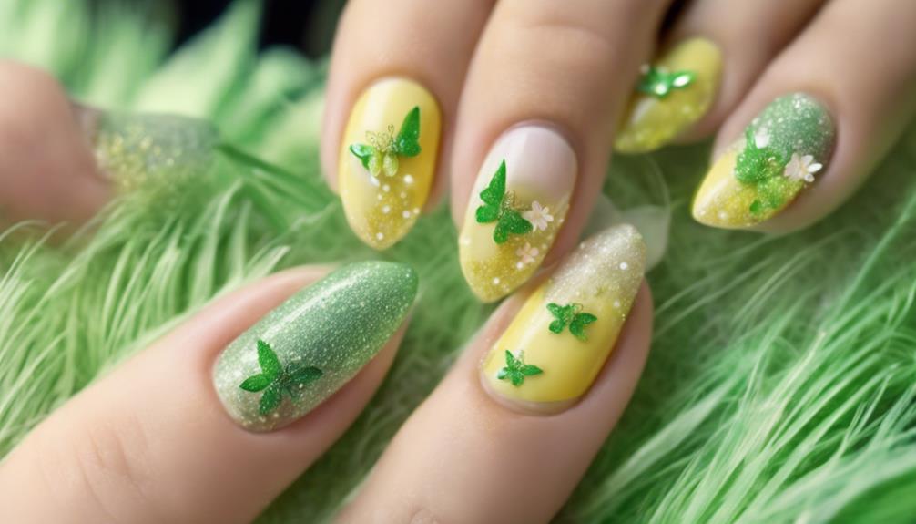 magical fairy nail art