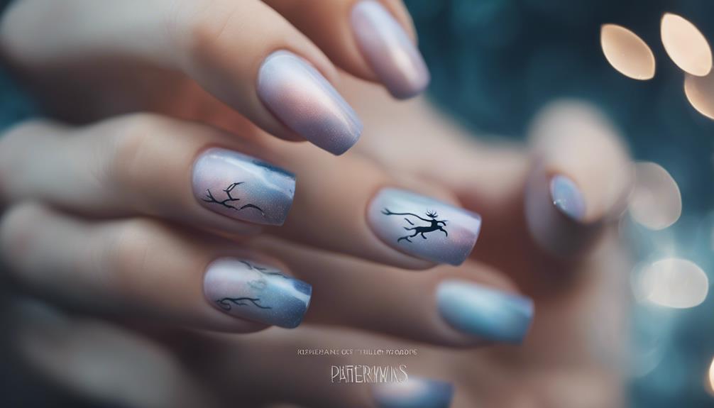 magical manicure with patronus